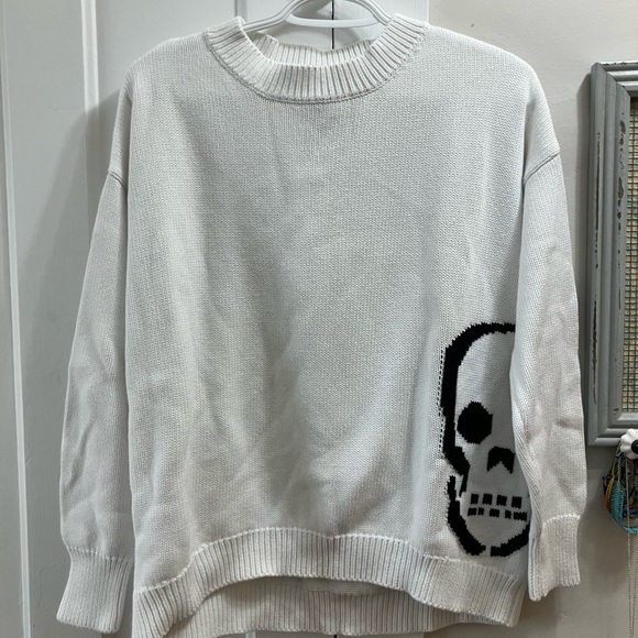 Magaschoni White Knit Sweater - Picture 6 of 6